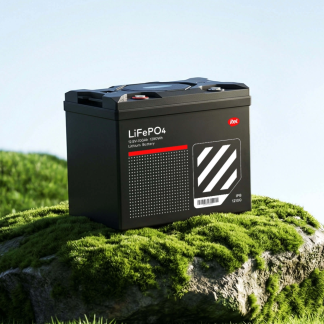 12.8V 100Ah LiFePO4 Lithium Battery (1280Wh, Bluetooth BMS)