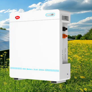 : 25.6V 200Ah ESS LiFePO4 Solar Battery (5.12kWh, 32-Unit Parallel)